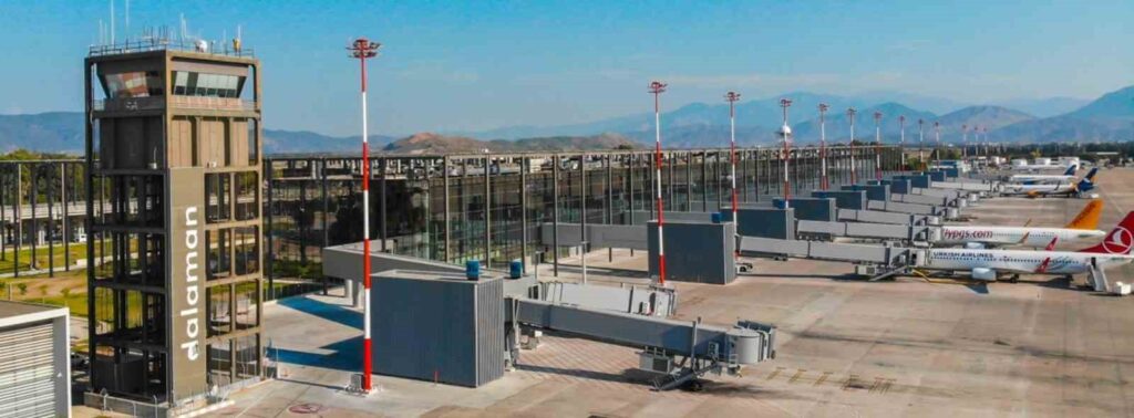 Dalaman Havali̇manı 10 Ayda 5,5 Mi̇lyon Yolcuya Hi̇zmet Verdi̇