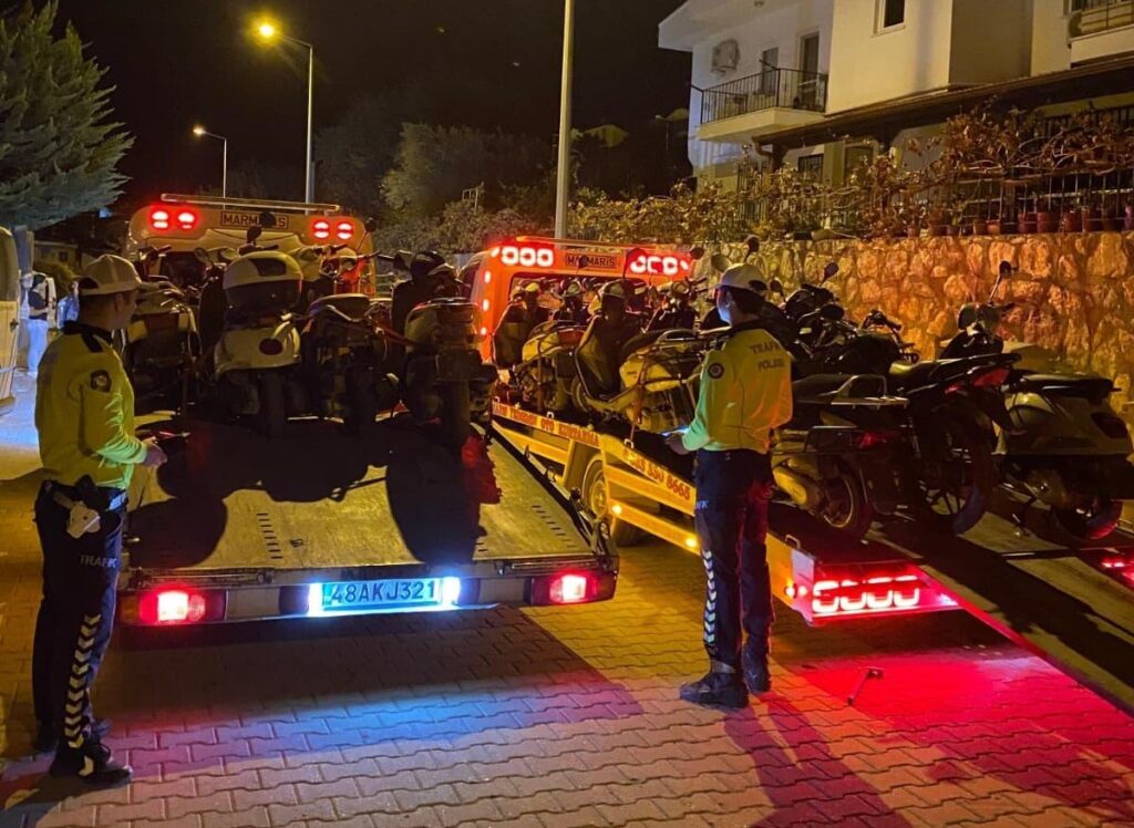 Datçada Motosi̇klet Deneti̇mi̇
