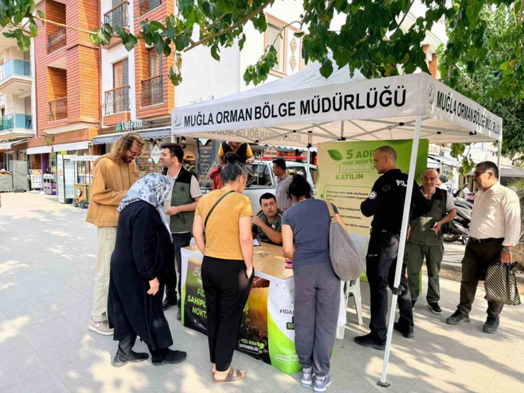 Datçada ‘Yeşi̇l Vatan Seferberli̇ği̇
