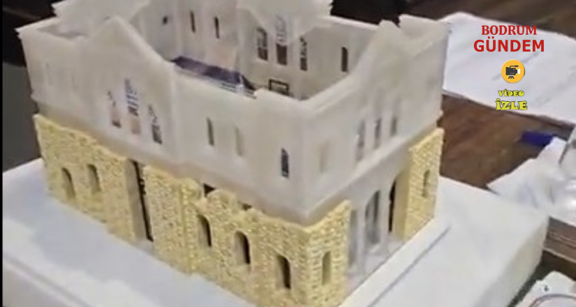 Aya Nikola Maketi Bodrum Belediye Meclis Üyelerine Tanıtıldı