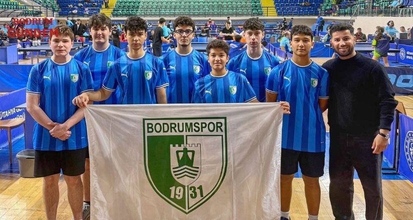 Masa Tenisi Genç Takımımız Kütahya’da Grup Birincisi Oldu