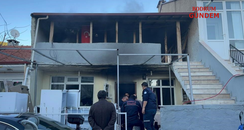 Bir anlık öfke evi kül etti: 1 tutuklama