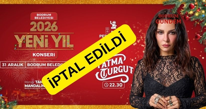 Bodrum’da Yeni Yıl Etkinlikleri İptal Edildi