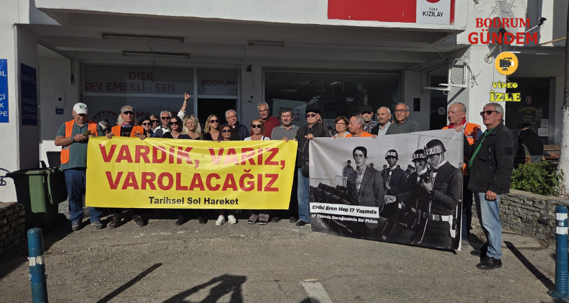 Erdal Eren Bodrum’da Anıldı