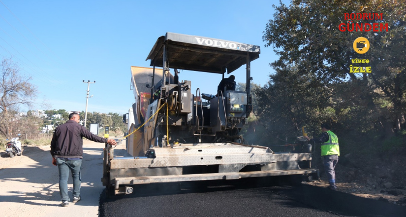 Yağmur Öncesinde Asfalt Çalışmaları Tamamlandı
