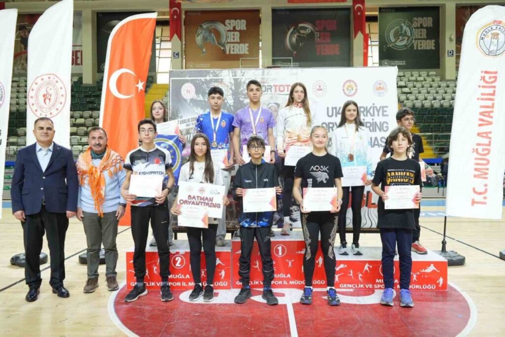 Oryantiring’de genç yıldızlar kupalarına kavuştu
