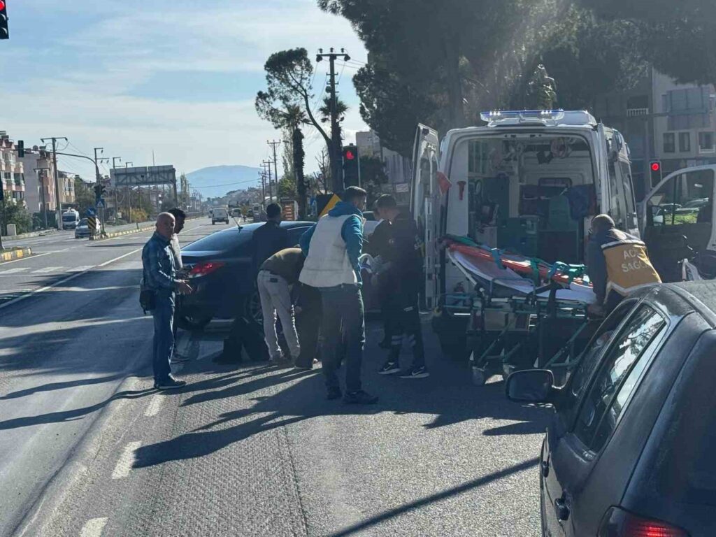 Ortacada Trafi̇k Kazası: 1 Yaralı