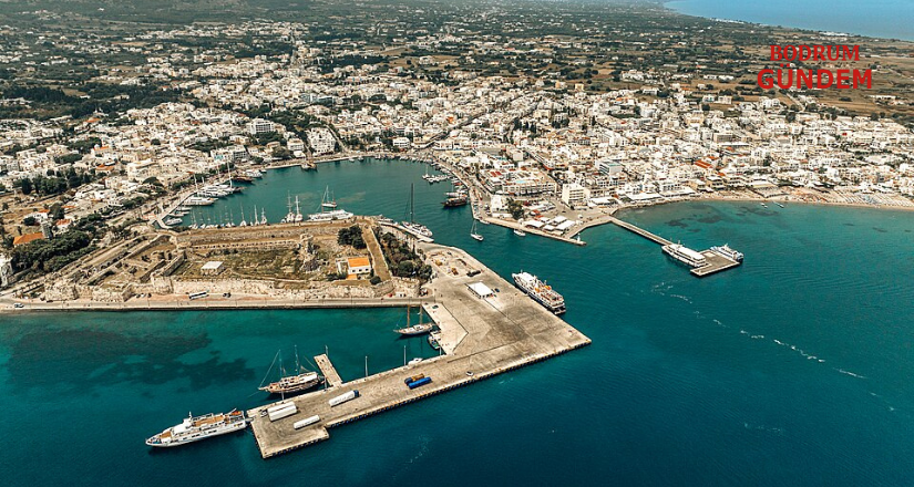 Kos Adası’nda Yolcular Mahsur Kaldı