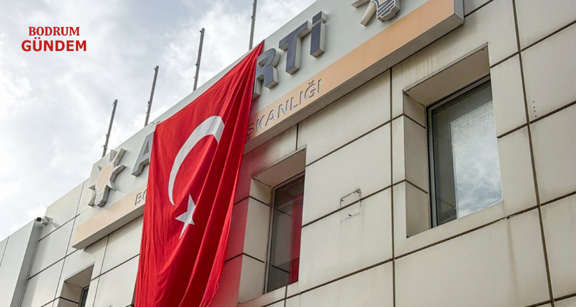 AK Parti Muğla’dan Bayrak Saldırısına tepki