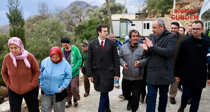 Başkan Mandalinci Mazı ve Yeniköy’deydi