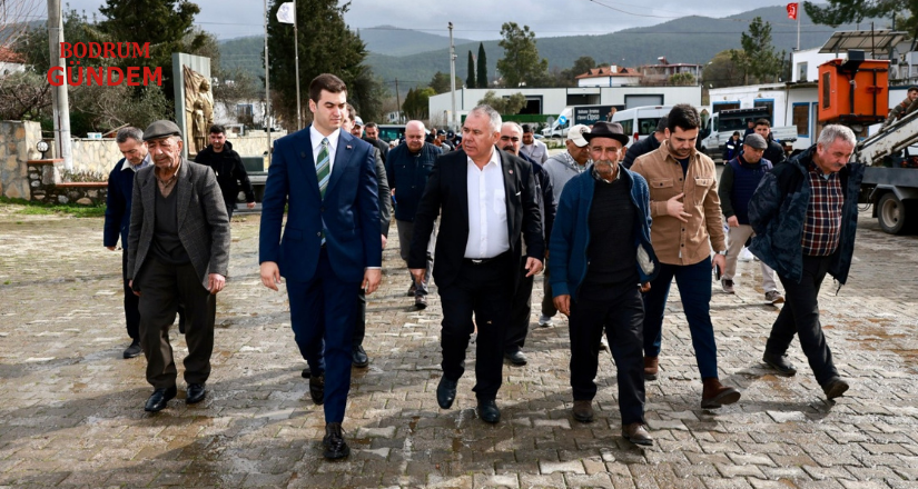 Başkan Mandalinci’den Pınarlıbelen ve Gökpınar’da İnceleme