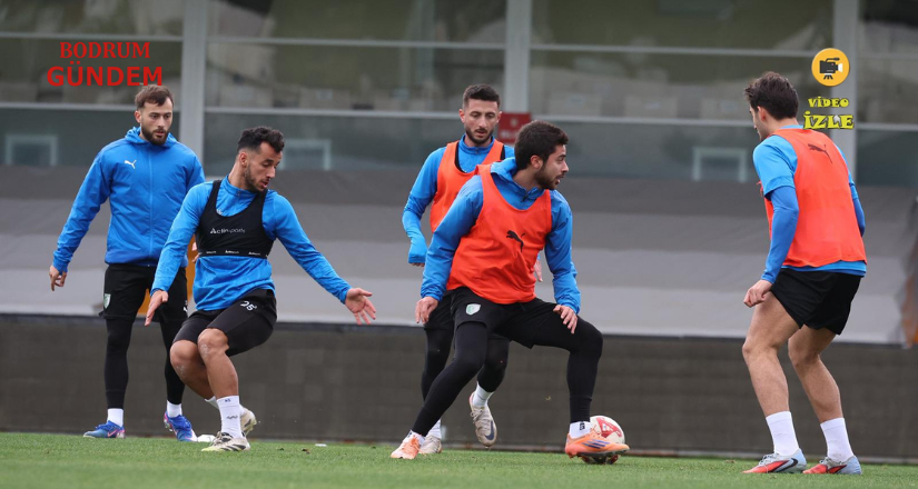 Bodrum FK, Serikspor maçına hazırlanıyor