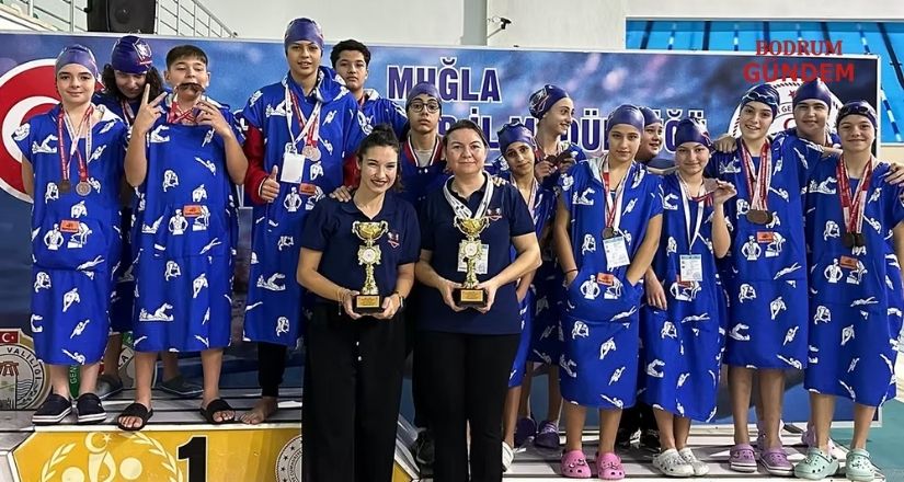 Bodrum İzgi Kültür Kolejinden 36 Madalya ve 2 Kupa