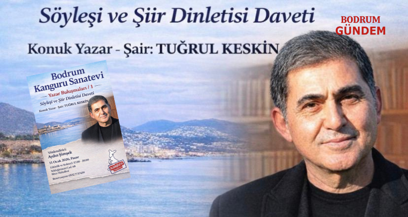 Bodrum Kanguru Sanatevi’nde Yazar Buluşmaları Başlıyor