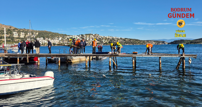 Bodrum’daki kaçak Liman 10 yıl sonra yıkılıyor