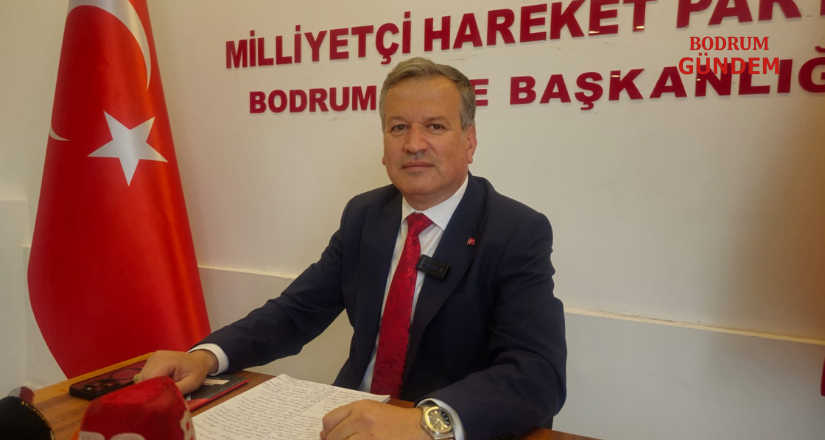 Tayyar Şafak, MHP Bodrum İlçe Başkanlığı Görevini Devretti