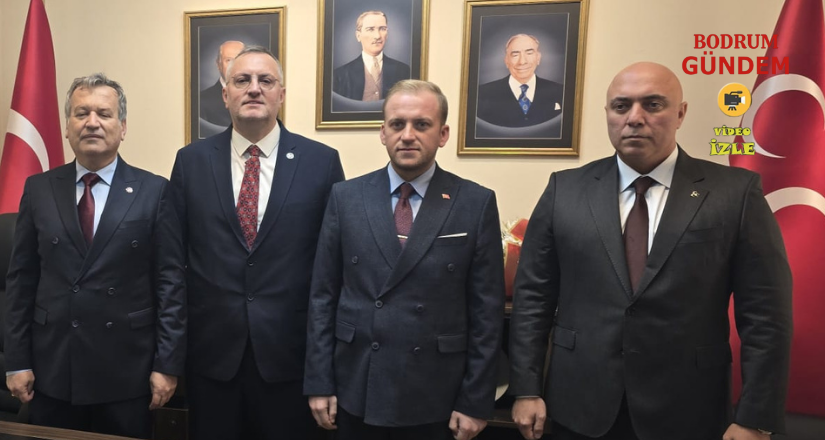 MHP Bodrum İlçe Başkanlığı’nda Devir Teslim Töreni Gerçekleştirildi