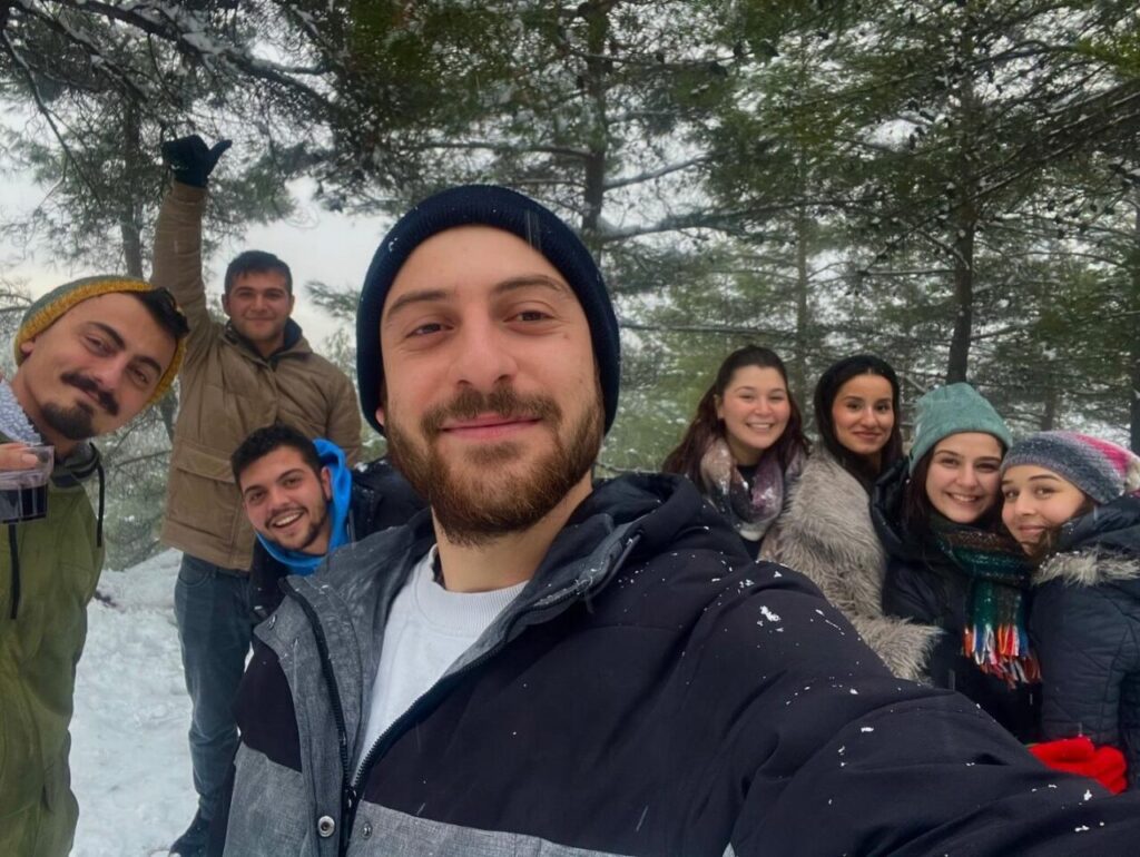 Vatandaşlar karın keyfini çıkarttı