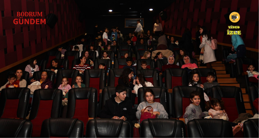 Çocuklara Yarıyıl Tatili Sinema Sürprizi