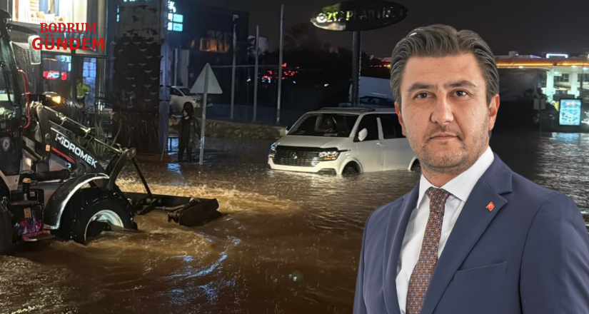 AK Parti Bodrum İlçe Başkanı Seha Ergene’den Sel Sonrası Açıklama