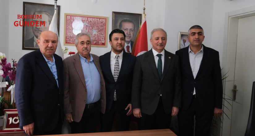 AK Parti Milletvekillerinden Bodrum Teşkilatına Ziyaret