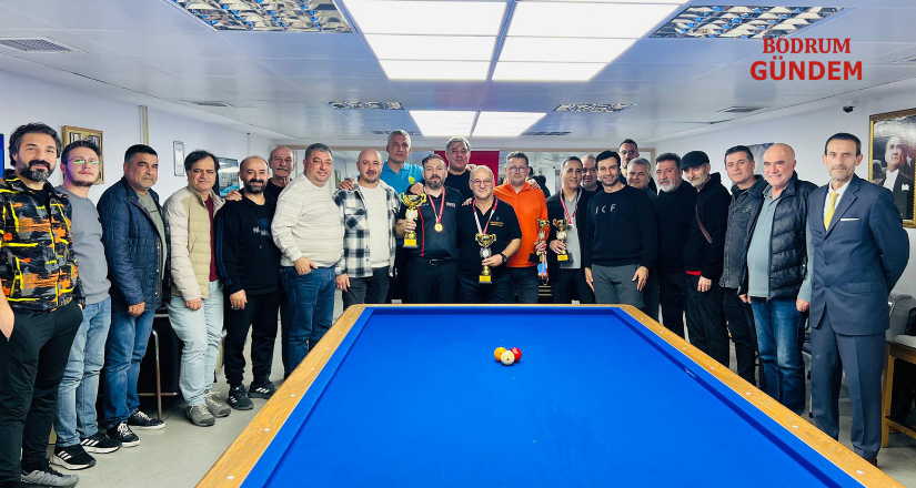 Bilardo il şampiyonasına 72 lisanslı sporcu katıldı