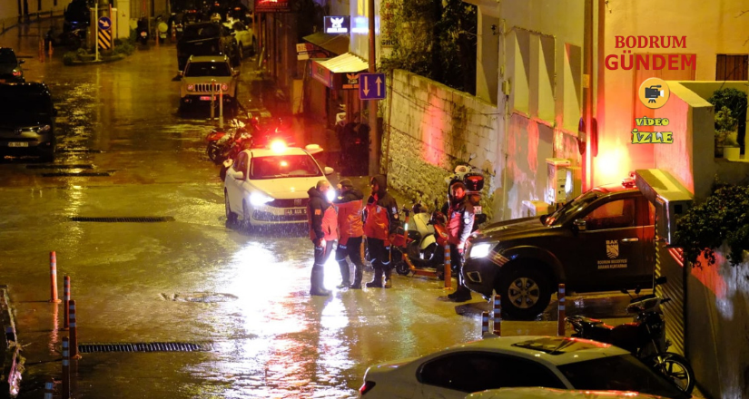Bodrum’da Yağış Nöbeti