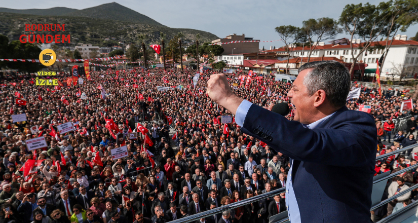 CHP Genel Başkanı Özel: “Muğla’dan kepçeyle alıp çay kaşığıyla verdiler “