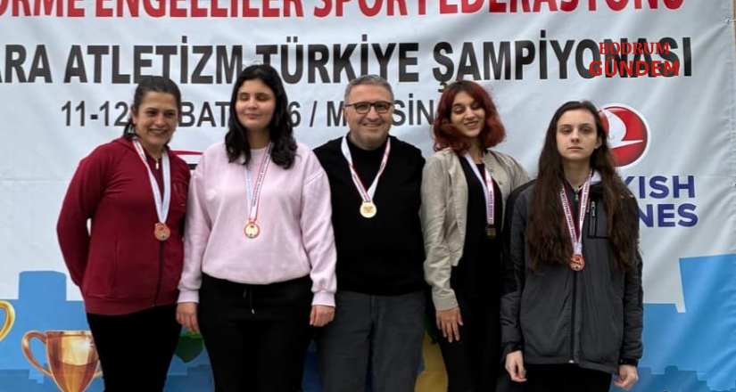 Muğlalı Özel Sporculardan Mersin’de 5 Madalya