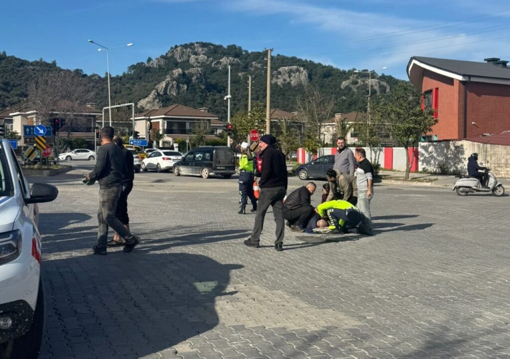 Kazada Yaya Ağır Yaralandı