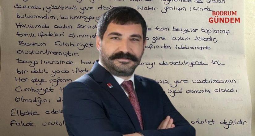 Niyazi Atare’den Mektup Var