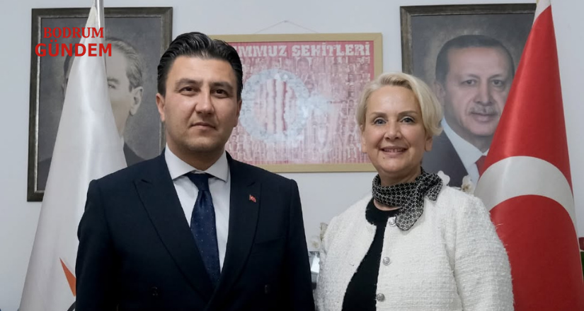AK Parti Bodrum İlçe Kadın Kolları’nda Görev Değişimi