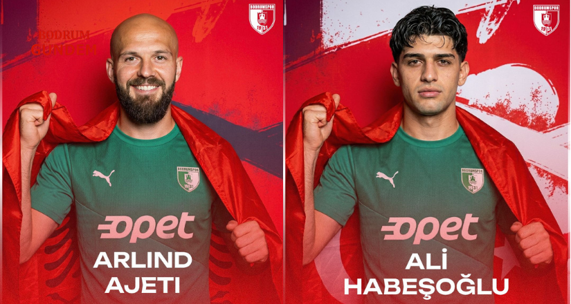 Bodrum FK’lı Habeşoğlu ve Ajeti Milli Takıma Çağrıldı