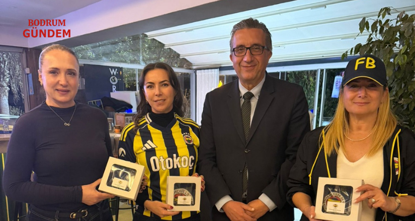 Bodrum Fenerbahçeliler Derneği’nden kadınlara anlamlı hediye