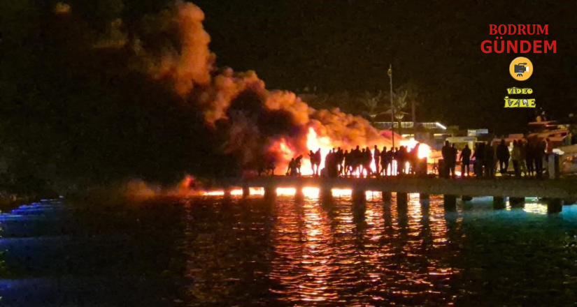 Bodrum Yalıkavak Lüks Yat Yangınına Savcılık Soruşturması