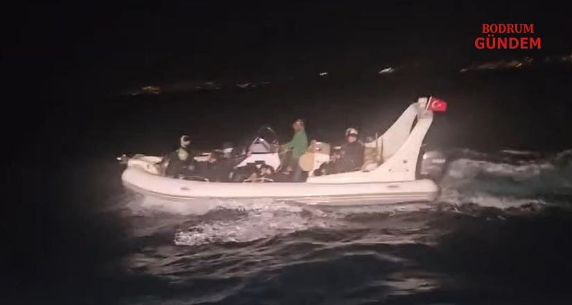Bodrum’da 21 düzensiz göçmen yakalandı