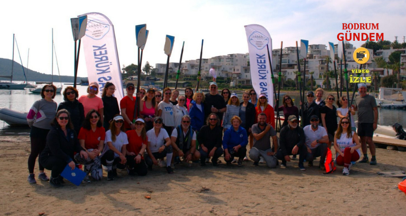 Bodrum’da 60 Kadın İlk Kez Kürekle Tanıştı
