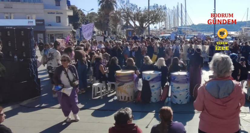 Bodrum’da 8 Mart buluşması