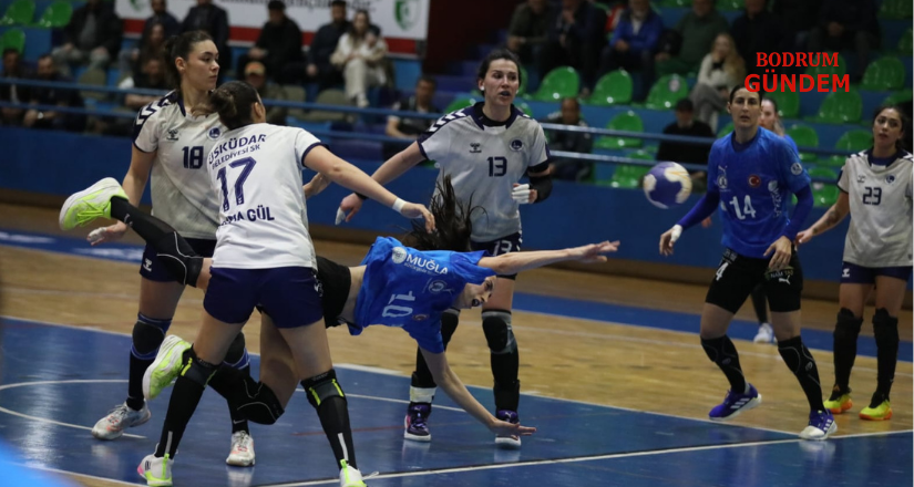 Bodrum’da Nefes Kesen Hentbol Maçı
