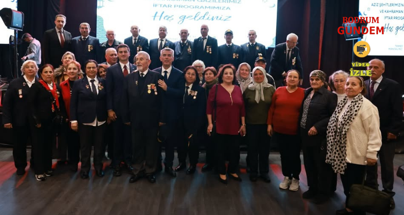 Bodrum’da Şehit Aileleri ve Gaziler İçin İftar Programı Düzenlendi