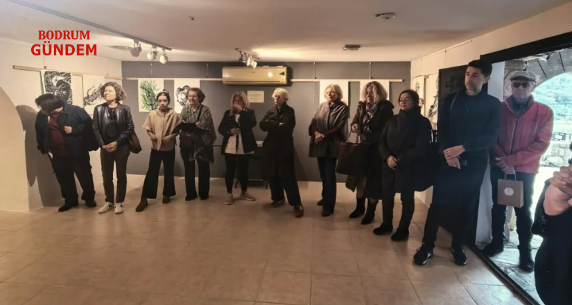 Dibeklihan’da “Bodrum Fısıltıları” Sergisi Açıldı
