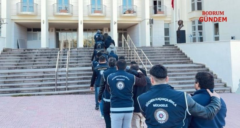 Göçmen kaçakçılığına 9 tutuklama  