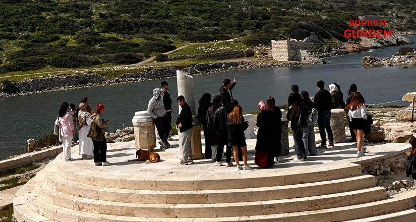 Knidos’un tarihi gençlerin elinde şekilleniyor