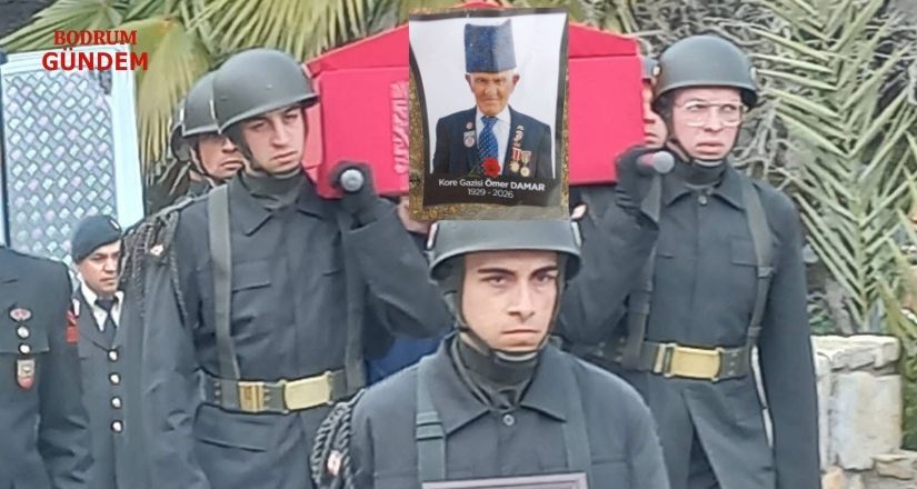 Kore Gazisi Askeri Törenle Sonsuzluğa Uğurlandı