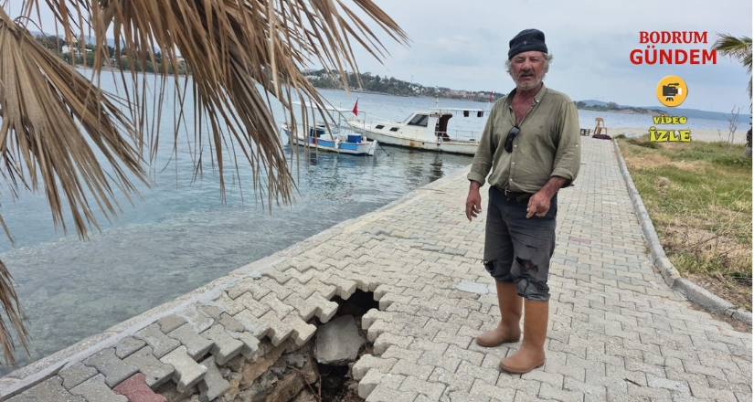 Liman Bölgesinde Çukur Tehlikesi