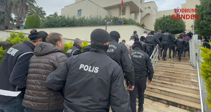 Marmaris’te Rüşvet Operasyonu: 13 Şüpheli Adliyeye Sevk Edildi