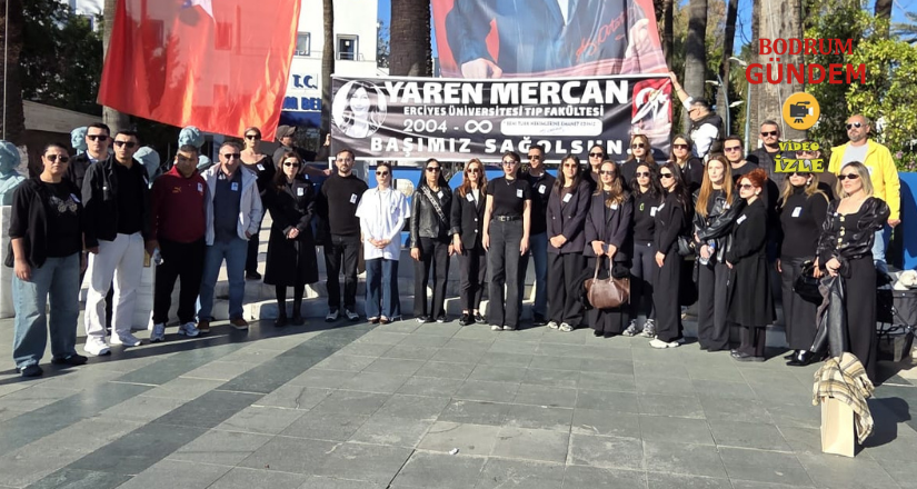 Stj. Dr. Yaren Mercan Bodrum’da anıldı