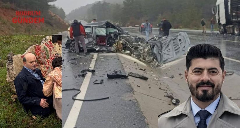 Tır ile Çarpışan Lüks BMW Pert Oldu