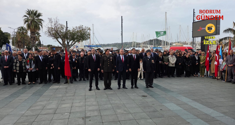 Çanakkale Zaferi 111. Yılında Bodrum’da Anıldı
