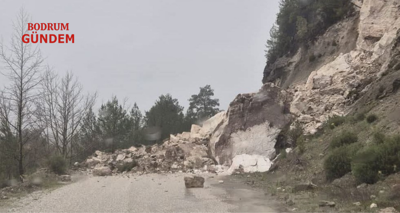 Acıpayam – Dalaman yolu ulaşıma kapandı